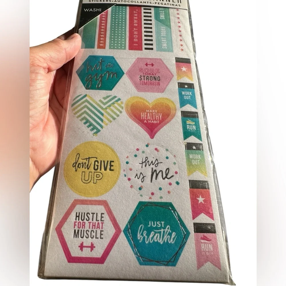 The Happy Planner Colorful Washi Sticker Set